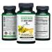 Siberian Green St.John's Wort Oil Capsules 200 Softgels Wild Harvested Siberia Altai Cold Pressed Unrefined - Buy Online on GoSupps.com