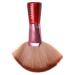 Ipetboom Fan Highlighter Brush Hair Cutting Neck Duster Brush Cosmetics Brush Devil Horns Headband Mineral Powder Foundation Large Neck Duster Brush Foundation Brush Major Student Makeup 20x4x16cm Brown