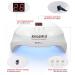 NAILGIRLS 75W UV LED Nail Lamp with Smart Sensor & 3 Timer Settings - Professional Salon Nail Dryer for Gel Polish Curing - Buy Online on GoSupps.com