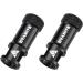 Granite Juicy Nipple Valve Cap & Presta Valve Stem Set - Black Dust Covers for Bike Tires - Buy Online on GoSupps.com
