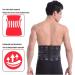 Adjustable Lumbar Support Belt for Men & Women - Back Pain Relief Brace for Squat Training | X-Large Size - Buy Online on GoSupps.com