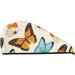 Microfiber Hair Drying Cap for Curly & Thick Hair - Soft Absorbent Butterflies Towel Wrap with Button - Quick Drying Hair Towel - Buy Online on GoSupps.com