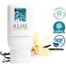Aloe Cadabra Organic Flavored Personal Lubricant Natural Edible Lube for Couples Pleasure for Wonen & Men Tahitian Vanilla 2.5oz - Buy Online on GoSupps.com
