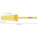 PANA Nail Carbide 5 in 1 Bit - Two Way Rotate use for Both Left and Right Handed - Fast remove Acrylic or Hard Gel - 3/32" Shank - Manicure Nail Art Drill Machine (Double Coarse - 2XC Gold) Double Coarse - 2XC Gold - Buy Online on GoSupps.com
