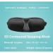 3-Piece Sleep Mask Set: Adjustable 3D Contoured Eye Masks with Earplugs & Storage Bag - Perfect for Sleep Naps & Shift Work - Unisex Black - Buy Online on GoSupps.com