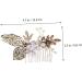 FRCOLOR 1pc Bridal Comb Women Headdress Pearl Hair Pin Bridal Side Comb Crystal Headpiece Wedding Hair Comb Hair Teasing Comb Tiara Bride Hair Comb Decorate Manual Women's Alloy - Buy Online on GoSupps.com