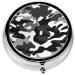 Buy Digital Camo Round Pill Box - 3 Compartment Portable Travel Organizer for Vitamins & Medications - Buy Online on GoSupps.com