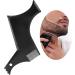 Beard Shaping Tools Men'S Beard Template Beard Styling Black Plastics Hairline Trimming Beard Shaping Tool For Conditioners Beard Shaping Template Beard Beauty Template - Buy Online on GoSupps.com