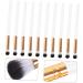 NOLITOY Eye Makeup Brush 50 Pcs Makeup Brush Eyeshadow Brush Eye Brush for Eyeshadow Tool Brush Wooden Handle White Make up 17.50X1.00X1.00CMx5pcs Whitex5pcs - Buy Online on GoSupps.com