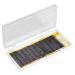 12PCs natural false eyebrow fake eyebrows enlarged the extension 3D individual reusable artificial eyebrows light fiber eyebrows (10mm)