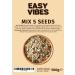 Easy Vibes - Mix of 5 Seeds (500g) | 5 Seeds (Squash Flax Chia Sunflower Sesame) | Ideal for bread salads or yogurts - Buy Online on GoSupps.com