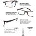 Teraise 1.5x Leopard Reading Glasses - Stylish Anti-Blue Light Computer Glasses for Men & Women - Comfortable Fashion Reading Aid with Feather Hinge - Buy Online on GoSupps.com