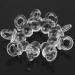 Transparent Acrylic Mini Pacifiers for Baby Shower Decoration - 50 Pack | International Shipping Available - Buy Online on GoSupps.com