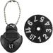 Scott Edward Knit Golf Club Cover Set - 5 Head Covers for Woods & Driver | Protects 460cc Driver, 1 Fairway Wood, 2 Hybrid/UT2 | Rotating Club Number Tags | Black White Dot - Buy Online on GoSupps.com