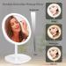 RENXIN-INC Makeup Mirror Vanity with 3 Color Dimmable Lights, Touch Sensor, 90 Rotation, 5X Magnification - Detachable Countertop Circle - Buy Online on GoSupps.com