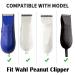 Wahl Peanut Clipper Guards Set - 1/8 to 1/2 Inch Black (4PCS) - Professional Grade - Buy Online on GoSupps.com