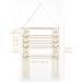 HUHYNN Macrame Claw Clip Organizer - Hair Claws Holder & Display Stand for Women & Girls - Beige - Buy Online on GoSupps.com