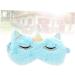 GLEAVI 2pcs Cartoon Sleep Masks - Plush Eye Masks for Kids & Adults - Sky Blue Blindfolds for Comfortable Night Sleep - Buy Online on GoSupps.com