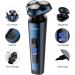 Hatteker Men's 3-in-1 Electric Shaver & Trimmer - Wet/Dry, Waterproof, Rechargeable - Buy Online on GoSupps.com