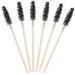 300 Pack Glitter Mascara Wands - Disposable EyeLash Spoolie Brushes for Makeup Applicator & Extension - Crystal Gold Handle, Black Brush Head - Buy Online on GoSupps.com