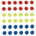 Plastic Dish Scrubbers Non Scratch Round Scouring Pads Kitchen Pot Scrubbing Sponges 6g 36PCS Plastic Pot Sponge Kitchen Pot Scrubbers Mesh Scrubber for Dishes Plastic Sponges for Scrubbing