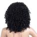 SHIYID Short Black Curly Wig - Heat Resistant Brown Afro Wig with Ponytail for Women | Stylish & Versatile Hair - Buy Online on GoSupps.com