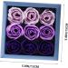 Beaupretty 4 Boxes Rose Box Mothers Day Mother s Day Rose Soap Rose Flower Gradient Rose Soap Bouquet Simulation Rose Soap Romantic Square Flower Box Soap Flower - Buy Online on GoSupps.com