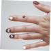 DRESSOOS 1 Glass Chip Rhinestones Nail Accessories Epoxy Resin Glass Metallic Chips for Nail Arts Nail Jewels Shiny Nail Stickers Nail Crushed Glass Diy Nail Art Crushed Glass Filler 0.5X0.3cm transparent - Buy Online on GoSupps.com