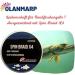 Olanmarp Spin Braid Chartreuse 250m - 0.12mm Thin Braided Fishing Line | Strong 9kg for All Species - Buy Online on GoSupps.com