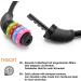 NEAN Bike Lock for Kids - Colorful 10x650mm Cable Lock with Numeric Combination - Secure Bicycle Lock for Children - Buy Online on GoSupps.com
