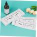 Ipetboom 10pcs Eyebrow Design Ruler Brow Guide Template Brow Ruler Brow Shaping Template Guide Ruler Make up - Buy Online on GoSupps.com