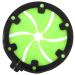 Plastic Paintball Speed Feed, Green Black Universal Paintball Speed Feed, 23g 7.8cm Petals Triangular Universal for Fun Children Indoor/Outdoor Sports