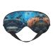 Soft coral reef eye mask women's breathable eye band perfect for travel and relaxation
