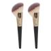 Contour Brush Set - Soft Fiber Makeup Brush for Powder - Travel-Friendly with Wood Handle - Buy Online on GoSupps.com