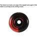 Patikil Roller Skate Toe Stops 1 Pair 82A Rubber Brake Stoppers with Screwdriver | Roller Skate Accessories Replacement in Mixed Black Red - Buy Online on GoSupps.com