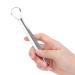 2-Piece Portable Stainless Steel Tongue Scrapers for Adults - Reusable Breath Freshener - Buy Online on GoSupps.com