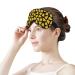 Delicious Cheese Print Sleep Mask for Women | Adjustable Eye Shades & Elastic Strap - Perfect for Comfortable Sleep - Buy Online on GoSupps.com