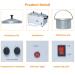Professional Double Wax Warmer Hair Removal Machine | Adjustable Temperature | 110V | Includes 100 Wooden Craft Sticks - Buy Online on GoSupps.com