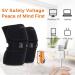 Heating Knee Brace - USB Heated Support & Knee Massager for Pain Relief | 3 Temperature Levels for Men & Women - Buy Online on GoSupps.com
