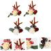 ABOOFAN 4 Pairs Reindeer Antler Hair Clip Christmas Characters Hairpin Reindeer Hairpin Reindeer Antlers Hair Clips Barrettes for Women Christmas Hair Decorations Accessories Fairy Child - Buy Online on GoSupps.com