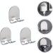 Buy Cabilock 6 Pcs Metal Razor Holder Hook - Stainless Steel 304 Wall Stand for Bathroom & Key Accessories - Buy Online on GoSupps.com