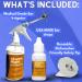 Cleanse Right Ear Wax Removal Kit - Carbamide Peroxide Drops & Irrigation Spray - USA Made Reusable Safety Tip - Easy & Safe Tool for Ear Blockage - Package May Vary - Buy Online on GoSupps.com