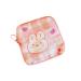 Cute Bear Large Capacity Sanitary Napkin Storage Bag Girls Cartoon Physiological Tampon Storage Bag Portable Sanitary Napkin Pad Storage Bag Female Menstruation Initial Bag for Teenage Ladies (Color Pink