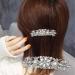 Davfiecn 2 Pieces Antique Crystal Barrette Rhinestone Metal French Barrettes Rhinestone Pearl Hair Clips for Women Girls Wedding Birthday Prom Gift - Buy Online on GoSupps.com