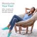 NatraCure 5-Toe Gel Moisturizing Socks - Size Medium (Pack of 1) | Hydrating Solution for Dry Feet, Cracked Heels, Calluses & Rough Skin - Buy Online on GoSupps.com