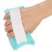 Palm Grip Protector - Hand and Finger Contracture Cushions - for Arthritis Skin Breakdown Exercise Strength - Comfortable Elastic Band Sized for Men and Women - Stroke Patient Recovery(green)