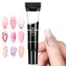 Sculpting Nail Gel | 5D Clear Nail Art Gel Transparent Manicure Supplies for Beginners Women and Events