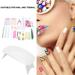 Complete Gel Nail Polish Kit - DIY Manicure Tools Accessories & UV LED Dryer for Perfect Nails - Buy Online on GoSupps.com