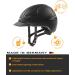 uvex exxential II Horse Riding Helmet - Adjustable & Ventilated - Black Mat - S-M - Buy Online on GoSupps.com