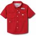 Columbia Little Boys' Bonehead Short Sleeve Shirt - Red Spark | Size Medium - Buy Online on GoSupps.com